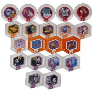 Disney Infinity 1.0 Series 2 Power Disc Lot of 20 w RARES**